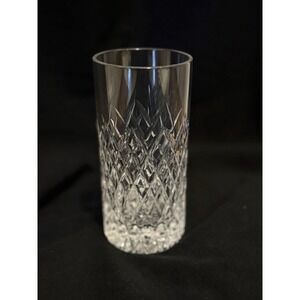 Tyrone Crystal Flat Tumbler approx 5.5" Tall - 3" Diameter At Rim Glass